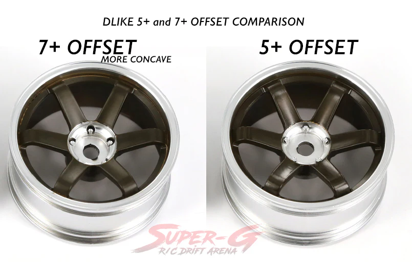 TE-37SL MS-37SL Rims 5mm - 7mm (Silver) [D-Like] DL399 DL398 - Image 3